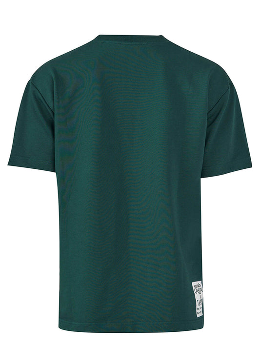 T-shirt mit Baklavamotiv Grün