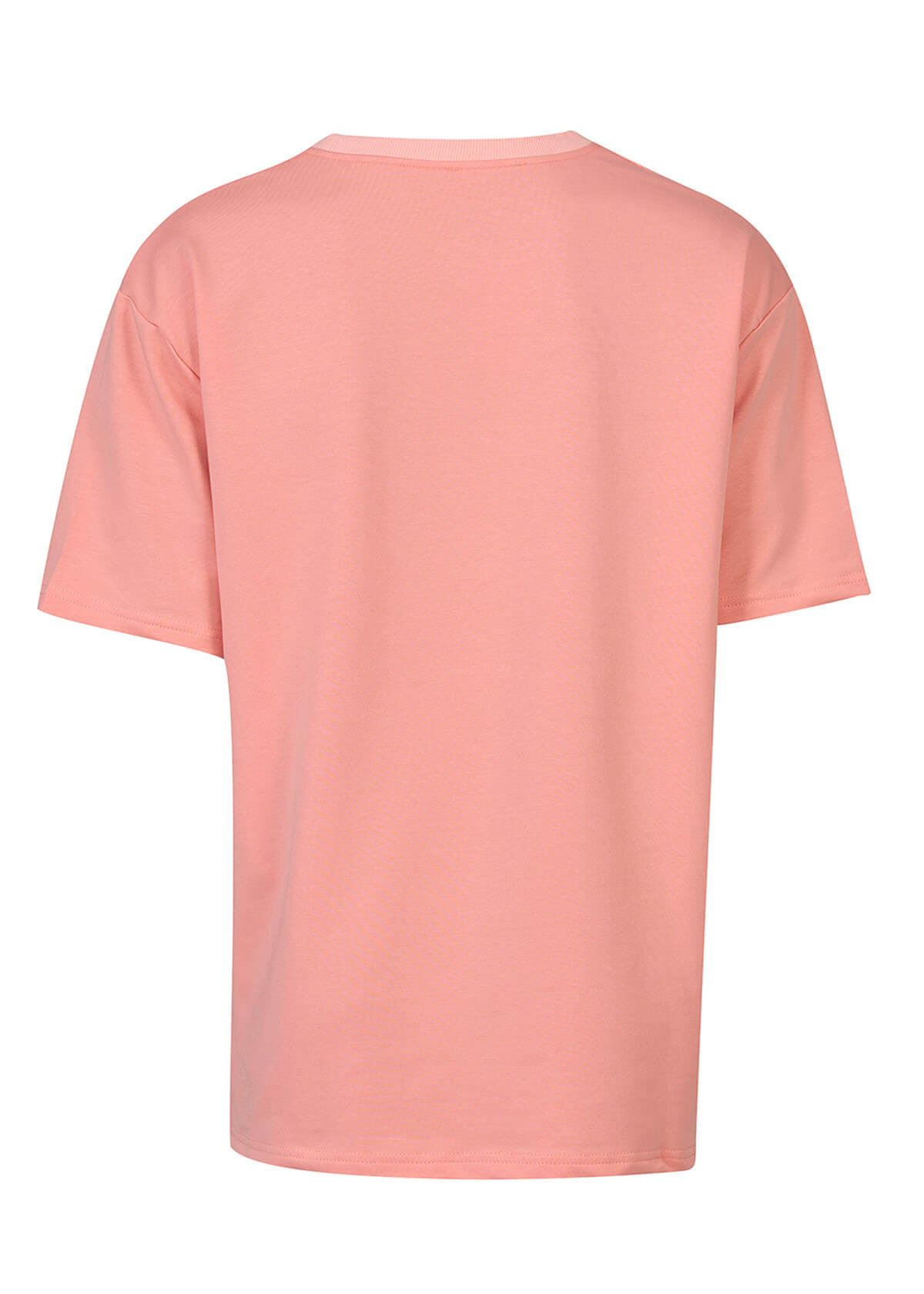 T-shirt mit Baklavamotiv rosa