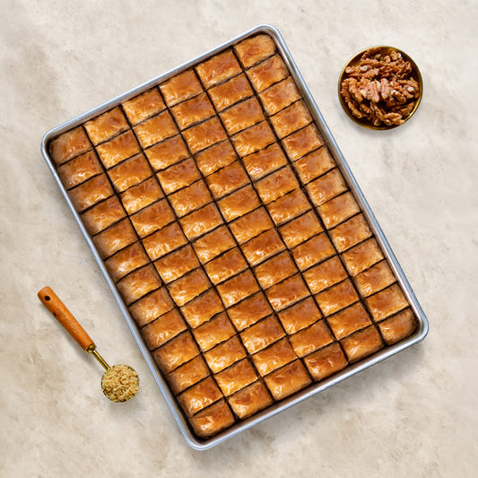 Walnuss-Baklava – ganzes Blech