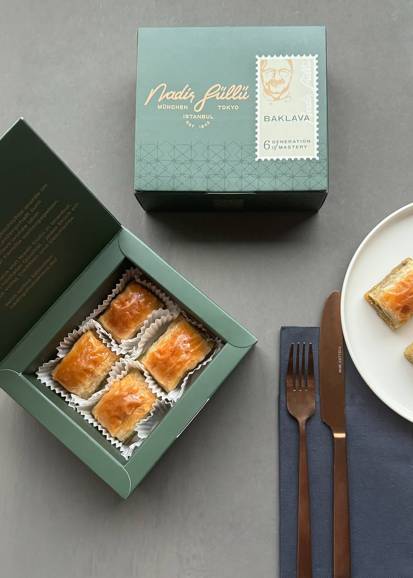Veganes Pistazien-Baklava