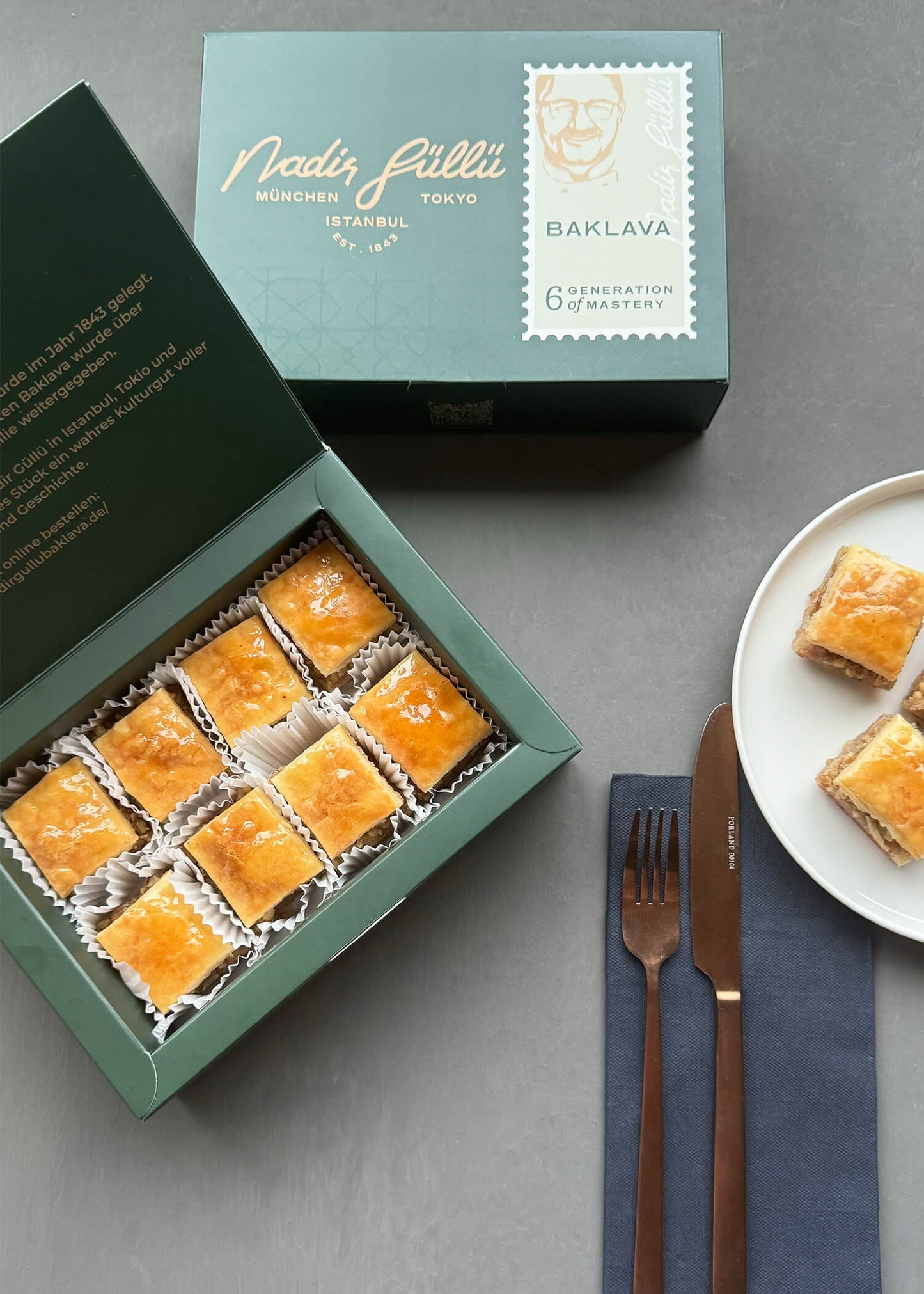 Glutenfreies Pistazien-Baklava