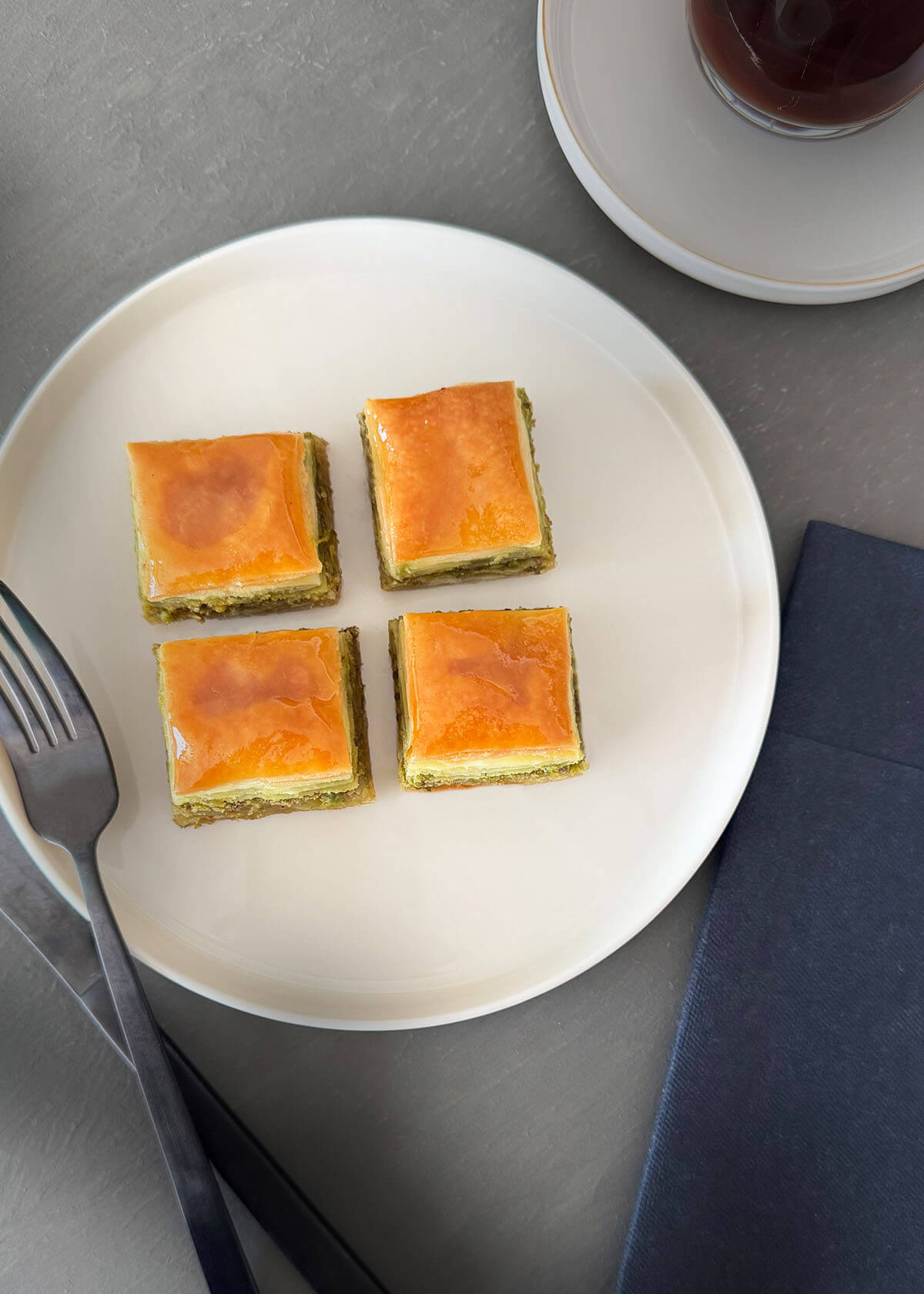 Glutenfreies Pistazien-Baklava