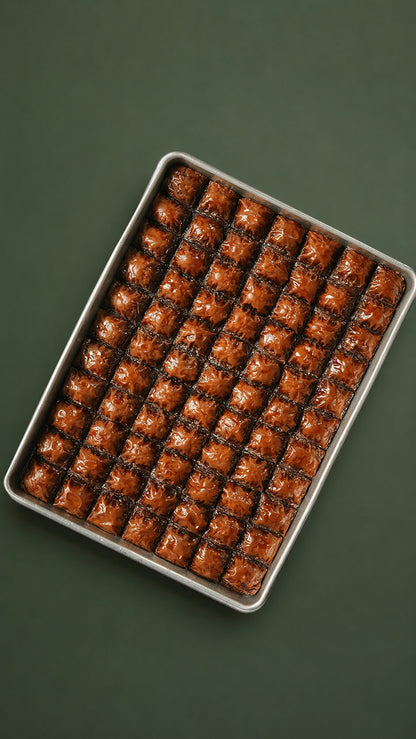 Belgische Schokoladen Tablett Baklava