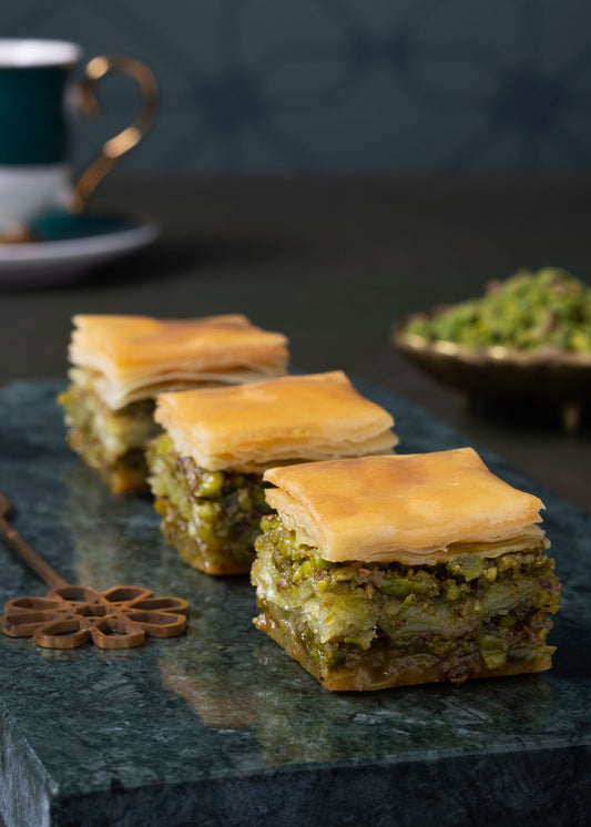 Glutenfreies Pistazien-Baklava